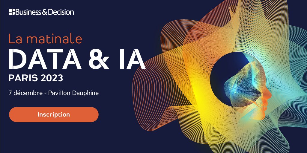 BD_Group's tweet photo. Matinale de la #Data & #IA : inscriptions ouvertes ⏰
📆 Jeudi 7 décembre – Pavillon Dauphine (Paris)
Inscriptions 👉 https://t.co/iH9Zvwp6qh
💥 Une matinée exceptionnelle pour activer la puissance des données et des IA pour votre organisation.
🚨 Places limitées
#MatinaleBD https://t.co/0Z4b2PiDky