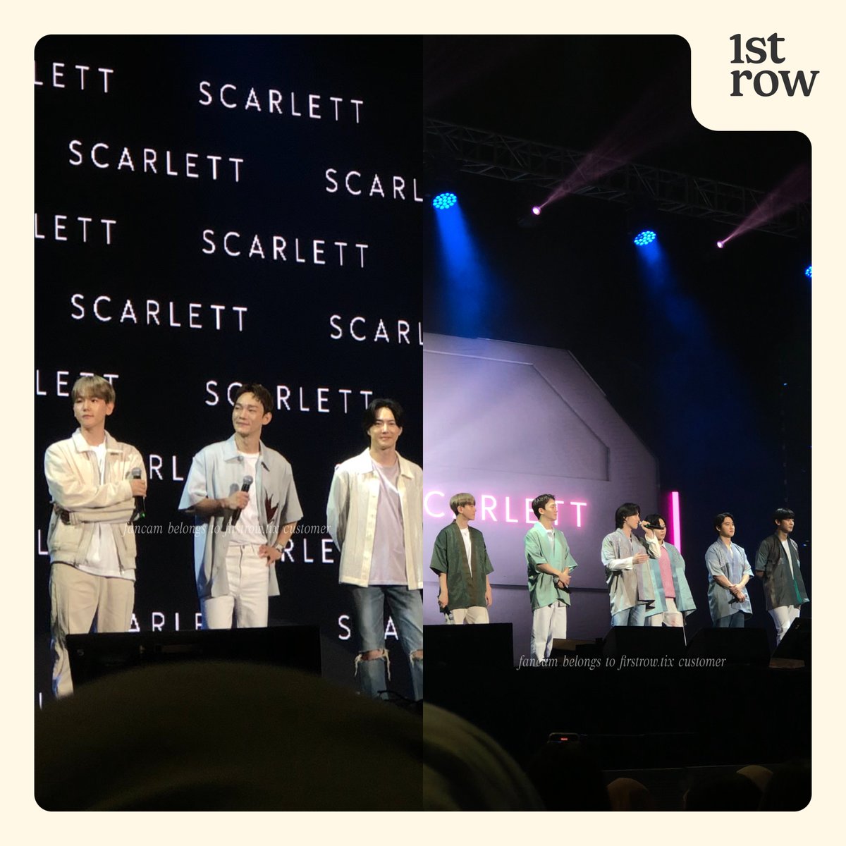 Firstrow_tix's tweet photo. Testimoni EXO x Scarlett Glow To You Meet &amp; Greet 
Row 6 Center stage
#testifirstrow #EXO #GlowToYou https://t.co/vvgqwbAFIE