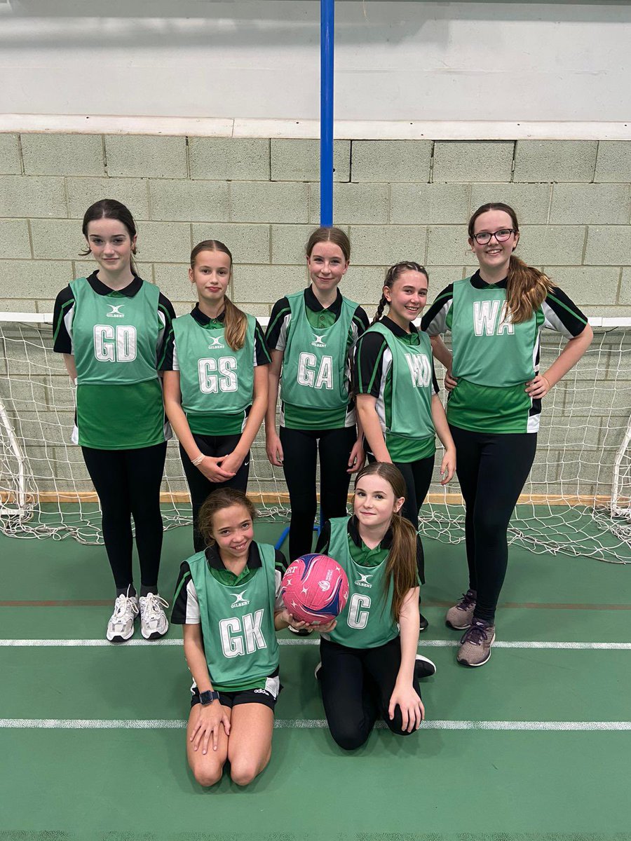 HopeAcademyPE's tweet photo. Well done to both our Year 8 teams at the St Helen’s Netball festival yesterday. Both teams played some fantastic netball. Our year 8A team won all of their games!! Well done girls 💚💚 #teamhope #hopePE https://t.co/BSR8IgBBqo