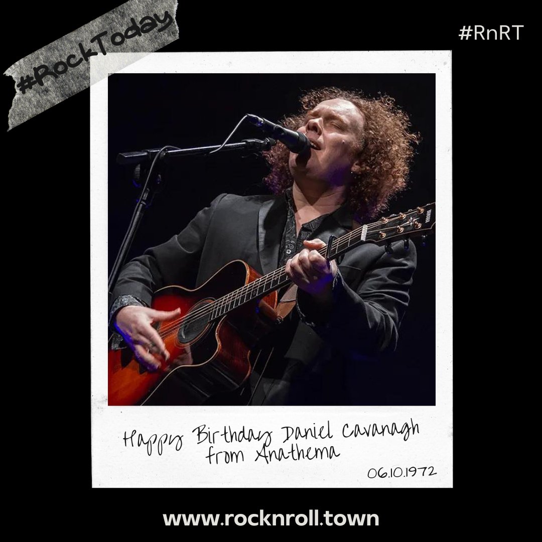 RockNRollTown's tweet photo. #RockToday
📅 06/10/1972 📅

Γεννιέται ο Daniel Cavanagh 🎸, κιθαρίστας των @anathemamusic 🤘🏻.

#RnRT #Towners #DanielCavanagh #Anathema #HappyBirthday #HappyBirthdayDanielCavanagh #AnathemaFans #PostProgressive #Music #MusicHistory #TodayInRock #TodayInMetal #TodayInMusic https://t.co/HH9URTjDR6