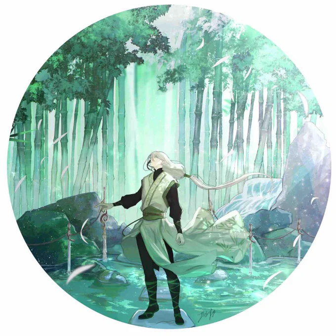  #Skeb #Commission 光のあるファンタジーな風景が得意です。 お気軽にどうぞ。  ※版権作品は権利元のガイドラインに従い、  お断りする場合があります。