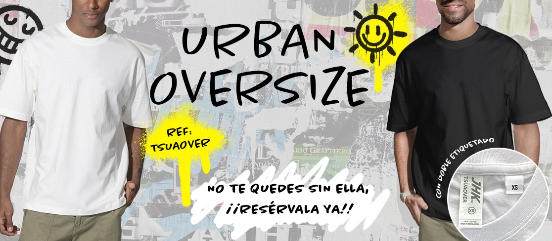 ¡YA ESTÁN AQUÍ NUESTRAS CAMISETAS OVERSIZE! 😎 Descúbrelas en nuestra web. jhktshirt.com/es/catalogo/pr… REF: TSUAOVER #camisetas #oversize #tshirt #moda #urban