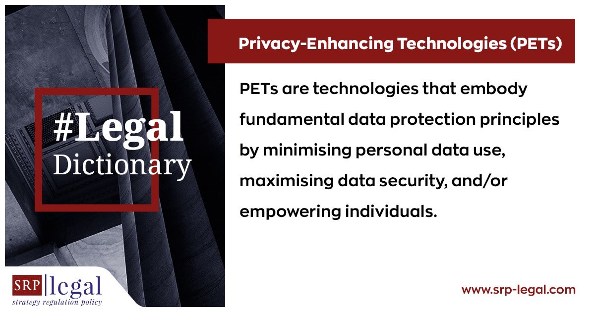 SRPLegal's tweet photo. Did you know the meaning of this word which we often use while practicing our profession?
#SRPLegal #LegalDictionary #PrivacyEnhancingTechnologies
@cigdemaongun https://t.co/zMu4ba0mVk