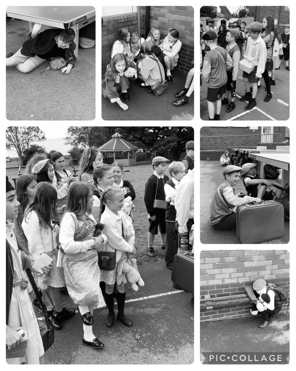 SullyPS's tweet photo. A marvellous start to our immersive ‘in character’ day in #SPSYear6 for our topic, Wars Of The World! #SPSCurious #SPSExpressiveArts #WW2 https://t.co/thntb6qu5X