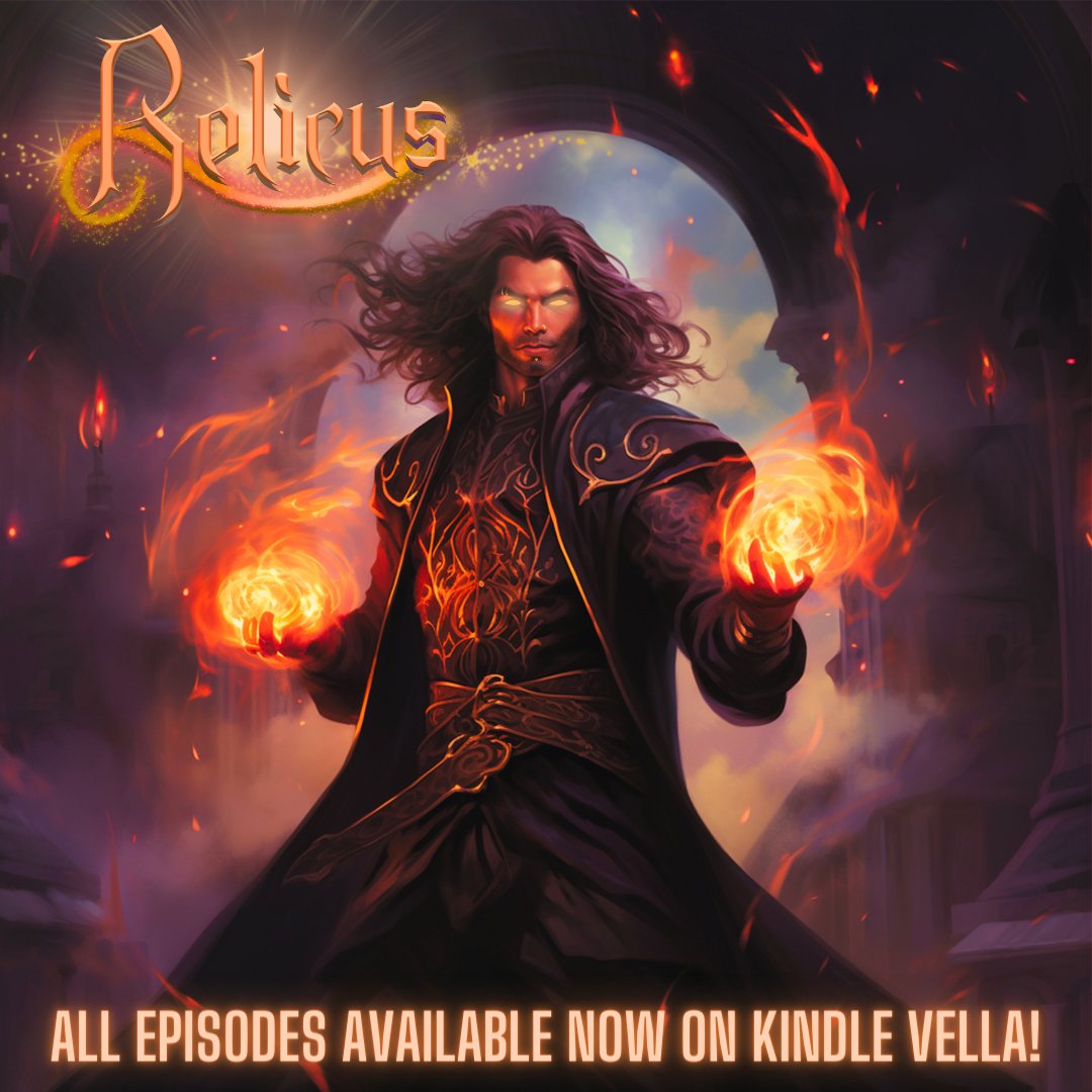 Relicus_Series's tweet photo. All #Relicus episodes are out NOW! Click here to start, continue, or finish your journey: https://t.co/cKsAZBs4QD 🧙‍♂️🧝‍♂️ #kindlevella #fantasy #adventure #dnd #funny #lordoftherings #disenchanted #zelda #readersoftwitter #bookreview #readingcommunity #reader #book #comedy #fun https://t.co/mpaxRYIndv