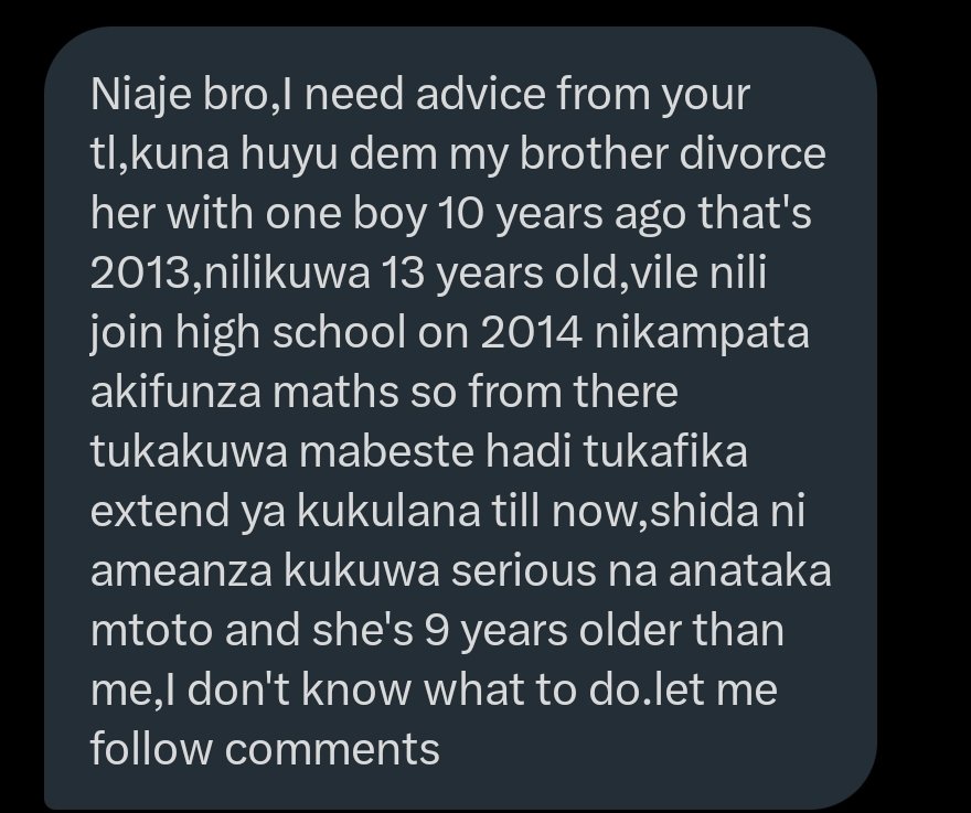 omwambaKE's tweet photo. The kind of DM's I get nowadays, Weuh!
Yaani what happened with Brocode? https://t.co/yjqSugtR54
