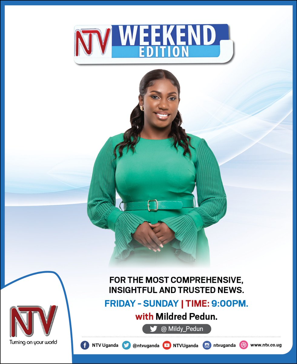 When you see me, you know its a Weekend!🤗
#Ntvweekendedition