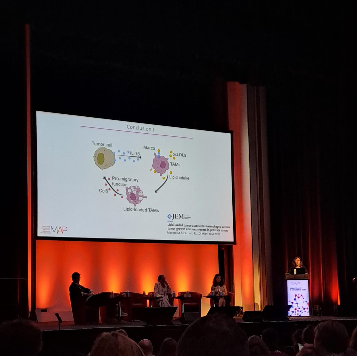 Diletta Di Mitri (@ddimitri_lab) on Twitter photo Yesterday I presented my lab's efforts at the map <a href="/myESMO/">ESMO - Eur. Oncology</a> conference in Paris. Awesome line up of speakers, fantastic scientific atmosphere, and lot of fun with friends @DanielaQuail <a href="/Casanova_Acebes/">Casanova Acebes Lab</a> @loganawalsh! Yesterday I presented my lab's efforts at the map <a href="/myESMO/">ESMO - Eur. Oncology</a> conference in Paris. Awesome line up of speakers, fantastic scientific atmosphere, and lot of fun with friends @DanielaQuail <a href="/Casanova_Acebes/">Casanova Acebes Lab</a> @loganawalsh!