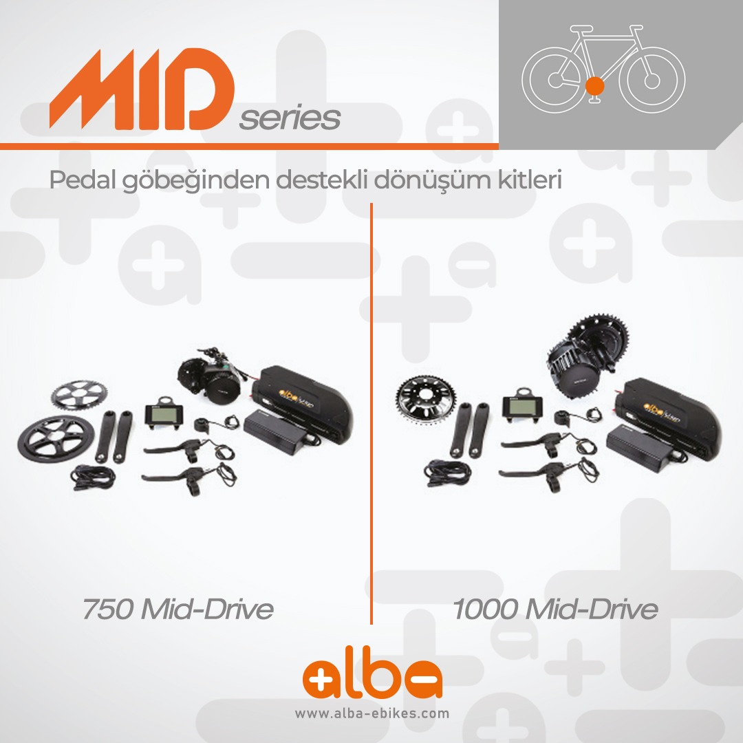 alba_ebikes's tweet photo. MID Series Dönüşüm Kitleri ile pedal gücünü bir üst seviyeye taşıyın, şehrin sokaklarından doğanın patikalarına kadar her yeri doyasıya keşfedin!

Detaylı bilgi için👉https://t.co/2Laey8KZK2

#alba #ebike #meetfuture #meetalba #sürdürülebilirlik #albaakademi #bisiklet https://t.co/KXt5qGF2jC