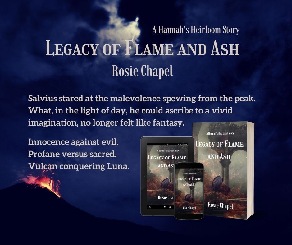 Legacy of Flame and Ash buff.ly/2RQSOeN A Hannah’s Heirloom Story #Mystery #AncientRome #Herculaneum #Romance #RomanBritain #Ring