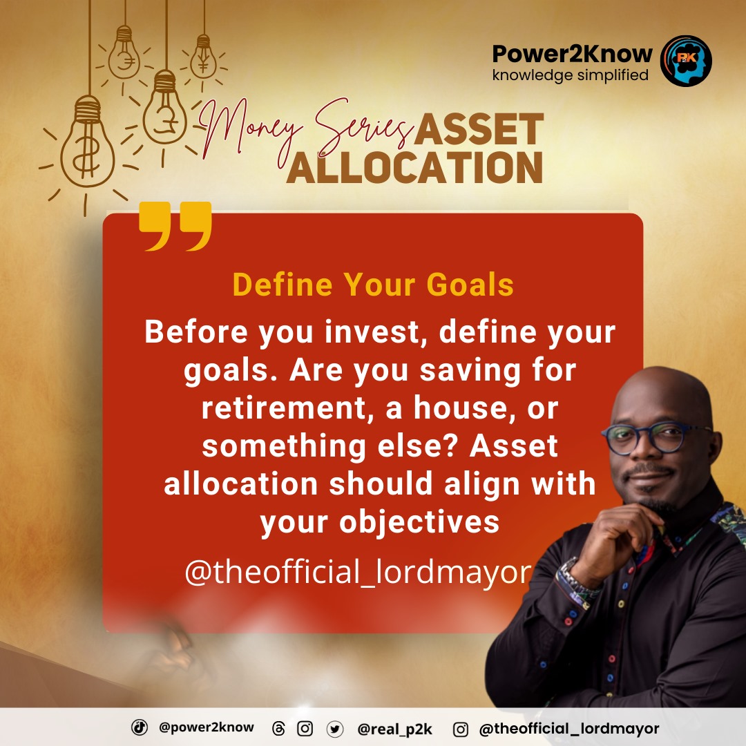 power2know_'s tweet photo. There is need for strategic and goal-oriented investing. Defining your goals and aligning your asset allocation accordingly is a fundamental aspect of achieving financial success and security.
Catch the replay of our Money Series on YouTube for more insight.
#knowbedo https://t.co/UwpXIJ8nfo