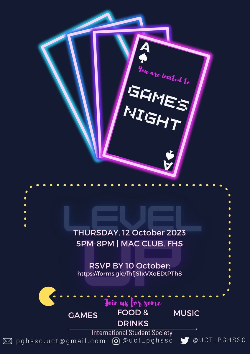 Ready to roll the dice🎲and play your favorite games? Dive into a night of fun, strategy, and laughter at our Games Night! Join us for an awesome time with friends, board games, and more. See you there! 🎉