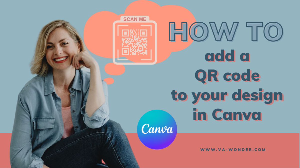 VA_Wonders's tweet image. New #canvatutorial: How to add a #qrcode to your design:  youtu.be/jiZ4M5jSuUE - Featuring: @MatchSetLove #canva #canvatips #canvatutorial