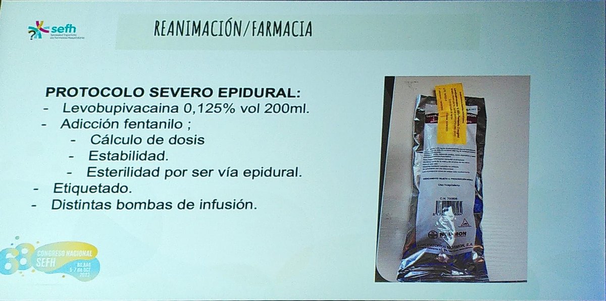 sefhcongreso's tweet photo. #TallerGT @dolor_sefh @grupofaquirsefh 
#AbrahamSanchez FH y #SilviaGil anestesióloga del H. Ciudad Real, recalcan la importancia del manejo multidisciplinar del paciente postquirúrgico y el papel del farmacéutico en la Unidad del Dolor. #sefh23 https://t.co/zGTfty2pK4