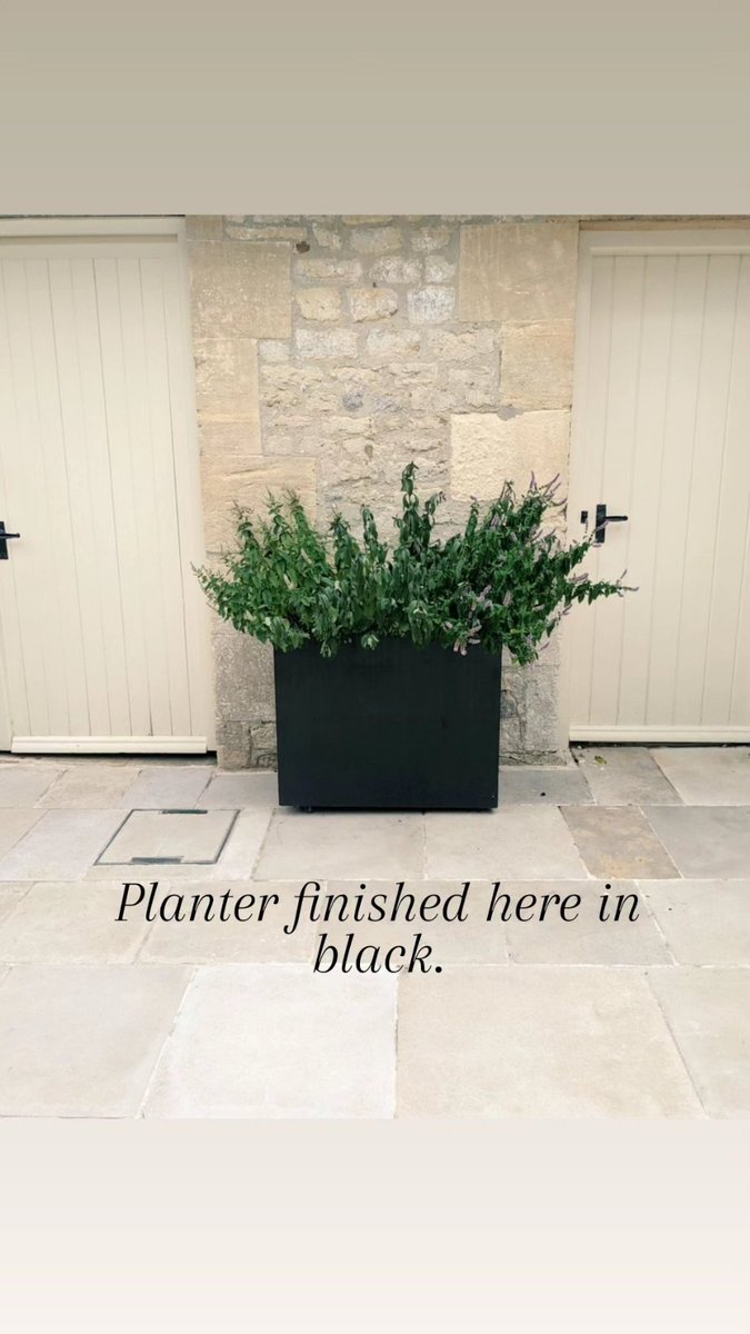 Our #Planters are available in various finishes. 

#gardenfurniture #gardeners
#garden #gardenpots #love #gardencontainers #zinc #black #GardenersWorld 
#gardenhour  #lewes 
#cotswolds #sussex #surrey