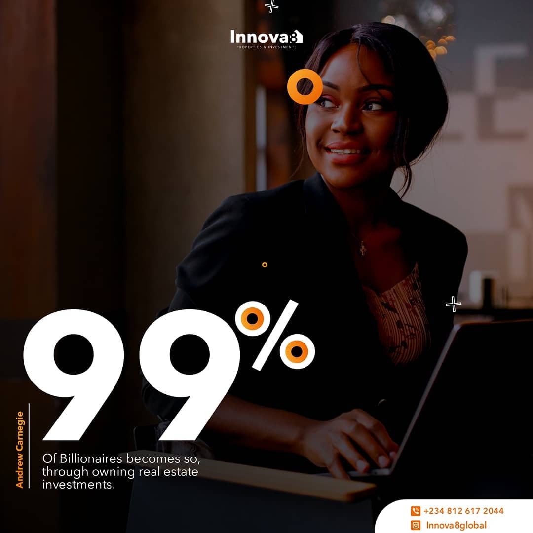 Innova8Africa's tweet photo. The cost of living is increasing daily, inflation is making it very unwise to pile up cash in conventional banks.
For financial freedom and abundance choose Real Estate.
Choose Innova8 Properties today!
#innova8 #realestate #nigeriansindiaspora #investments #landbanking https://t.co/8iCIb1OWYH