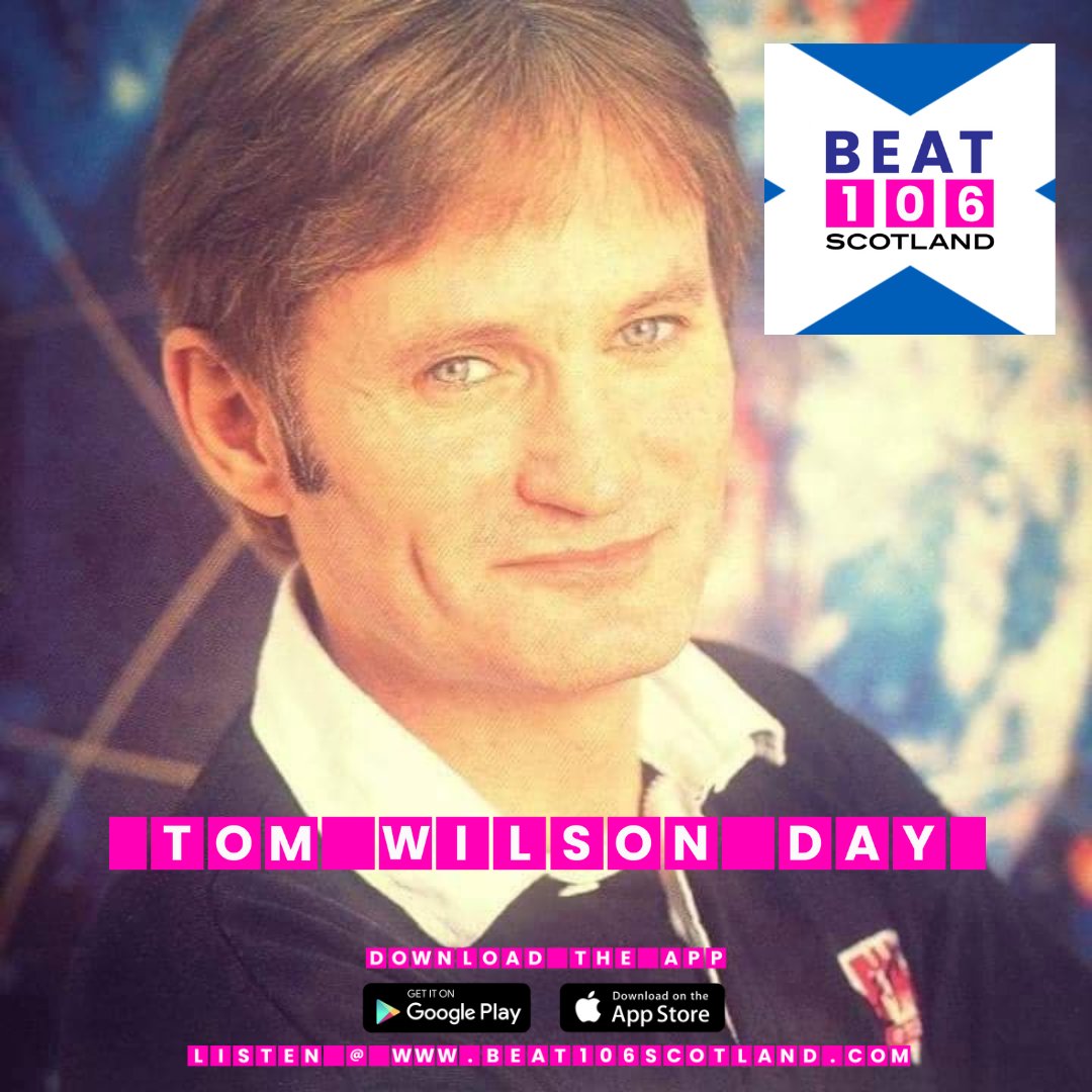 beat106scotland's tweet photo. Today is #TomWilsonDay on @beat106scotland and here's what you can expect across the station.
9am - Tom Wilson Day - Old Skool, Tartan Techno and more. The classics and a few surprises along the way, join us from 9am.
7pm - Simon Foy with @insideoutgla Anthems https://t.co/E0GSwz5a6h