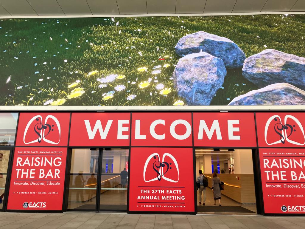 AngioConsult's tweet photo. 🌟 #EACTS2023 🌐
Our team member Martin is currently at the #EACTS Congress in Vienna with our great partner #AffluentMedical soaking up the latest advancements in #cardiothoracicsurgery. 🫀🔬
We're always on the cutting edge of innovation to better serve you. 💪 https://t.co/v49gu6IQfV