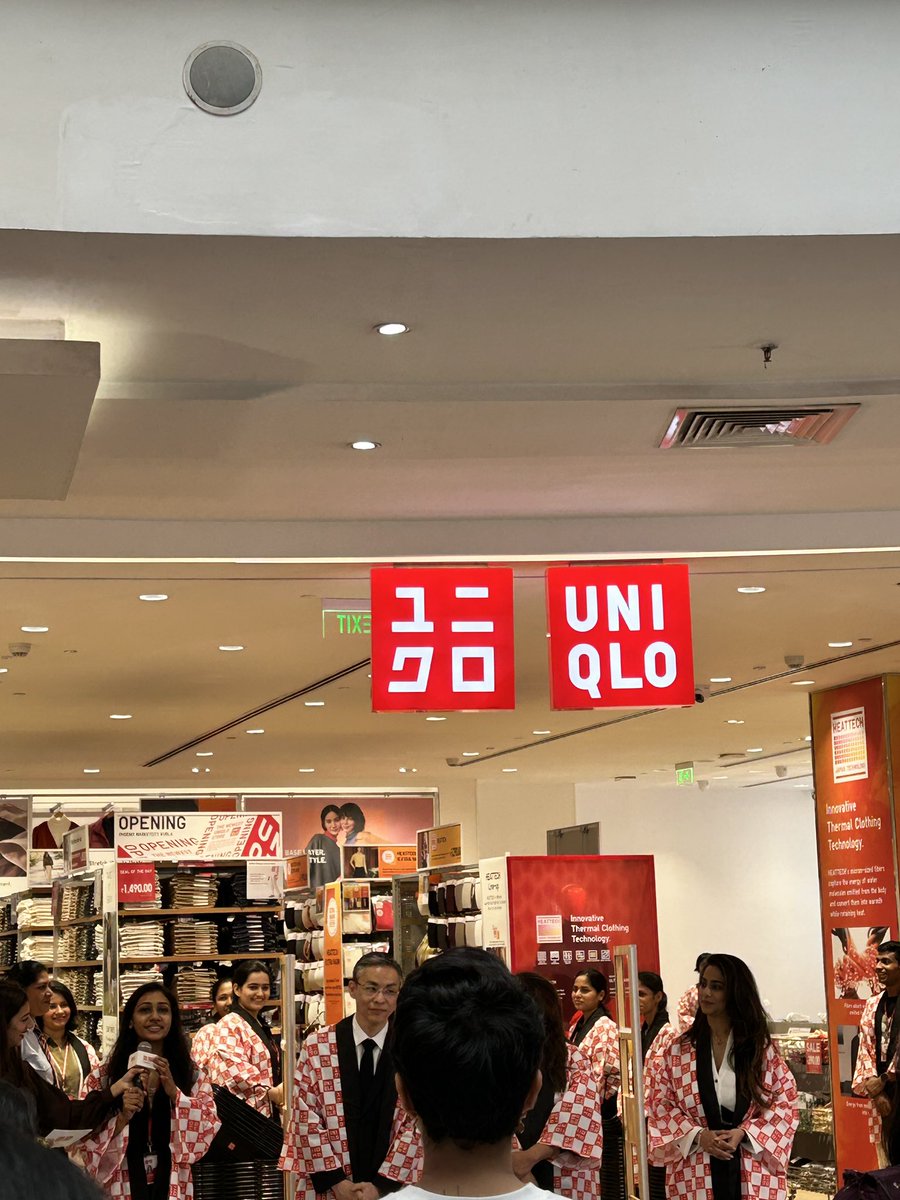 Uniqlo is finally in Mumbai! 

📍Phoenix Marketcity, Kurla