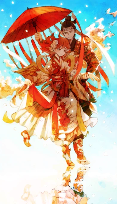 今まで描いたFF14の燃え盛る感じのゑ!