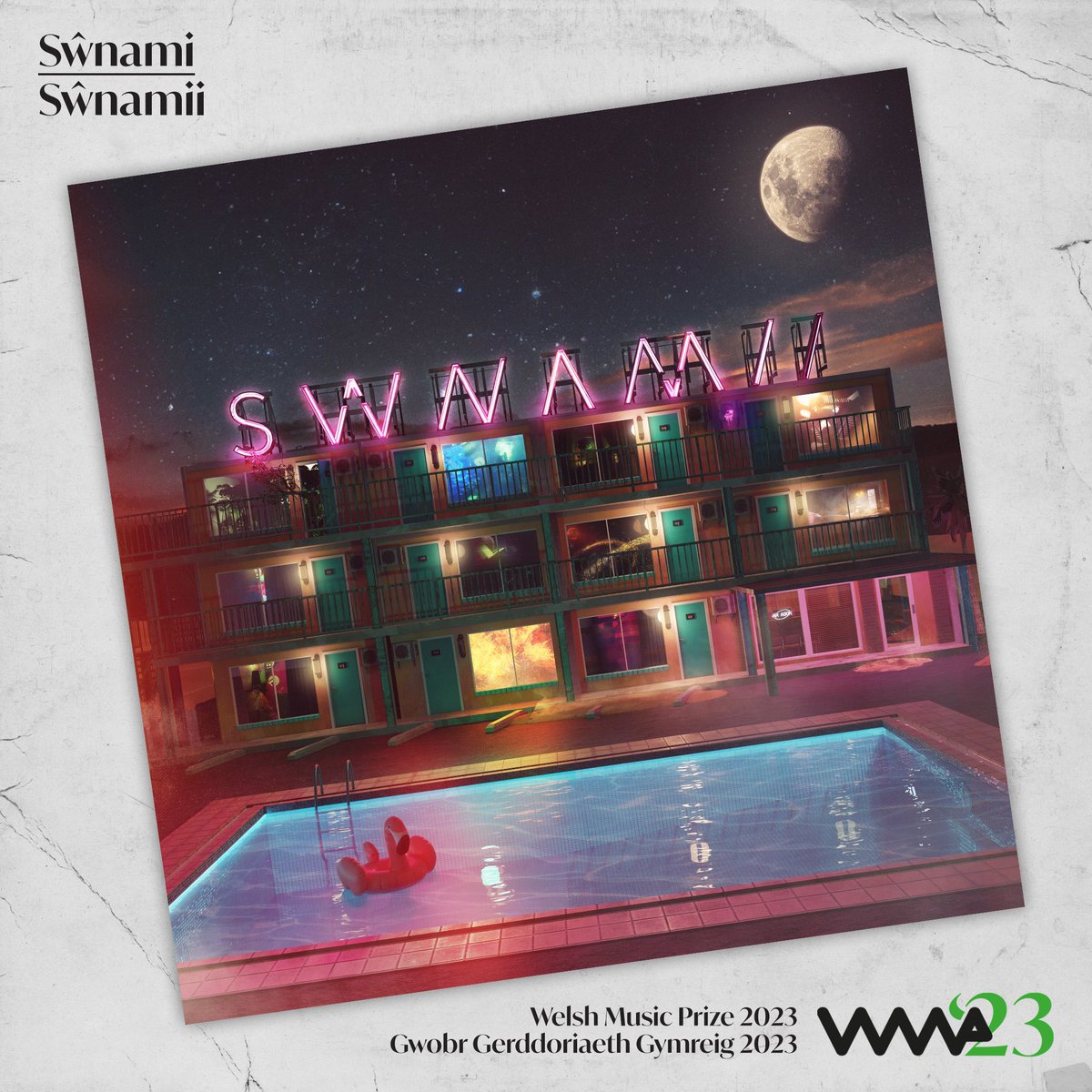 “Mae gweld SWNAMII yn cyrraedd y rhestr fer yn sbesial. Oedden ni’n awyddus i greu albwm oedd yn dogfennu teimladau a phrofiadau oedd yn bwysig i ni - ac mae wedi bod yn braf gweld ymateb positif i’r hyn rydym wedi creu.” 

💬 <a href="/Swnami_/">Sŵnamii</a>