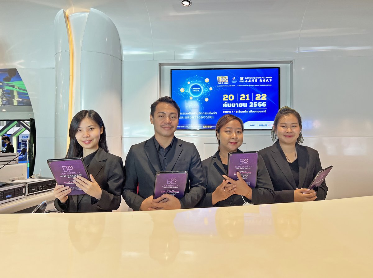 Episodemakers's tweet image. Overseas Events at #Thailand⛱🇹🇭
New Event Management Experience💖
[ Asia #LED Expo 2023 💡🔦 ]

EPISODE EVENT 3.0 - RSVP &amp;amp; Check-In System, #EventManagementPlatform and #EventExclusiveMobileApp can easily hold and manage Local or Overseas Events &amp;amp; Exhibitions...
