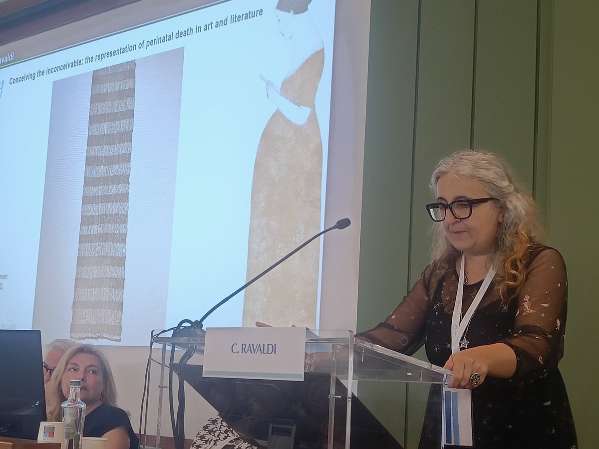 "Being a bereaved mother is a part of my identity. It's not everything, probably it's not the most important one, but it's a part of it, and it always will be."
<a href="/ClaudiaRavaldi/">Claudia*</a> 

#identity #grief #ispid2023