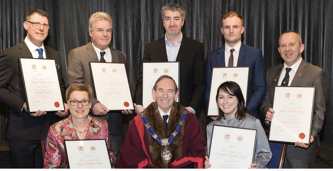 MarcusJahrling's tweet photo. Master Furniture Awards December 2018 - The Master Certificate Scheme, run by City of London livery companies in partnership with City &amp; Guilds. https://t.co/fowtC8PkYg