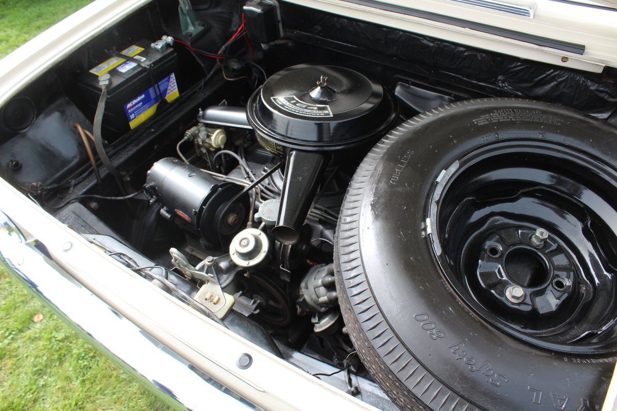 OctaneJames's tweet photo. My favourite plate at Audrain Concours was on Ken Cesaro's 1964 Chevy Corvair Monza four-door saloon, sorry I mean "sedan".

#unsafeatanyspeed #chevrolet #corvair #nader #rearenginedv6goodness #audrain #newport #rhodeisland #classiccarsintheusa https://t.co/d9JaP8PdII
