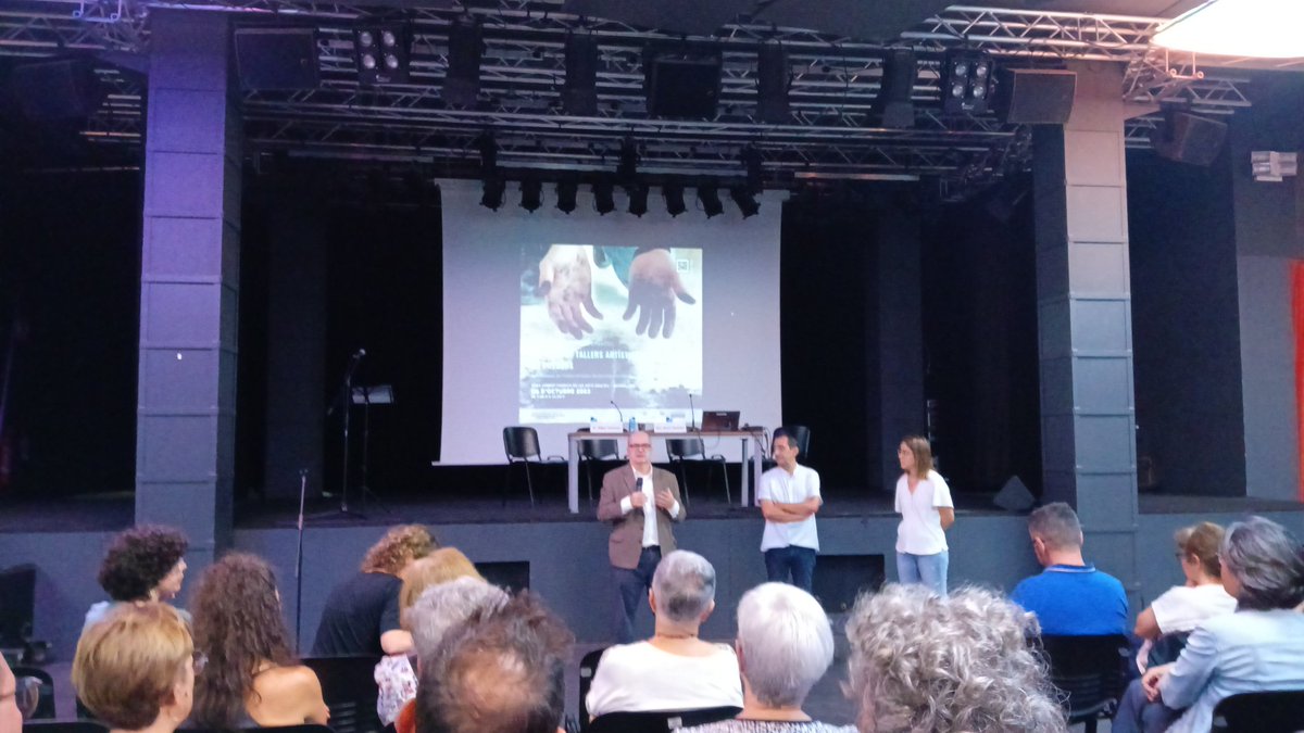 Inaugurem les jornades de tècnics artistes a presons a l'espai Roca Umbert <a href="/justiciacat/">Justícia</a> <a href="/de_granollers/">Ajuntament de Granollers</a>