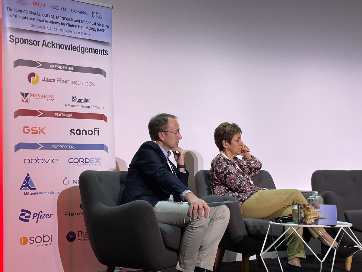 MediHumdani's tweet photo. At #colym @TheIACH Andy Davies dissecting genomics of LBCL moderators @AnnaSureda5 @StefanoLuminari #ymsm https://t.co/bC6Prwkddz
