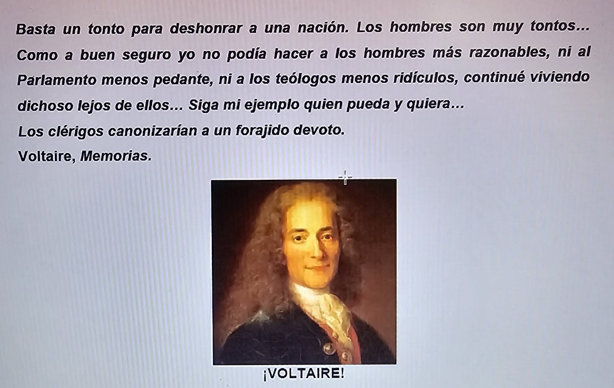 heberhc's tweet photo. Recordando a Chuy, sus Crónicas y su devoción a Voltaire. https://t.co/TdnTyF8iZm