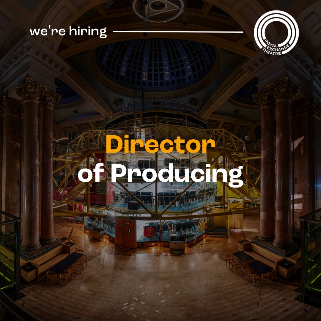 rxtheatre's tweet photo. Come and work with us👋

🌟Director of Producing will take a lead role in all produced work at the theatre

🎭Director of Production will focus on the creative, innovative and effective approach to the Theatre’s programme of work

Check out the roles here- https://t.co/y2Y9kamOS2 https://t.co/LR0OUTyLvP