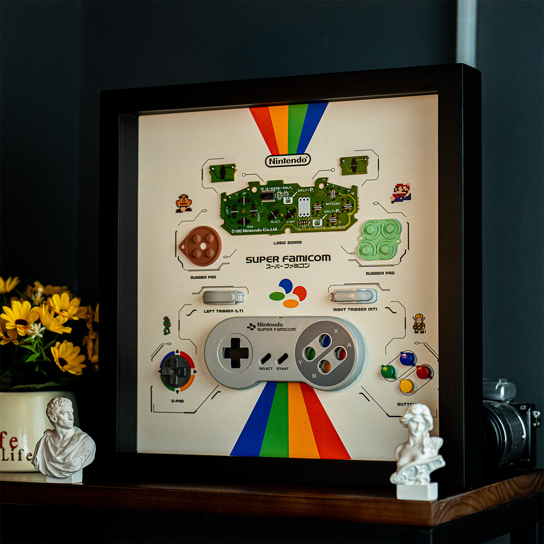 GridStudiocc's tweet image. Calling all gamers and art enthusiasts! 🎮Use the Nintendo art frames. Transforming vintage Nintendo consoles into stylish decor, we bring the magic of gaming to your walls. Level up your space and let the nostalgia flow! 🌈 
Shop now: gridstudio.cc/sf 👈
#GridStudio…