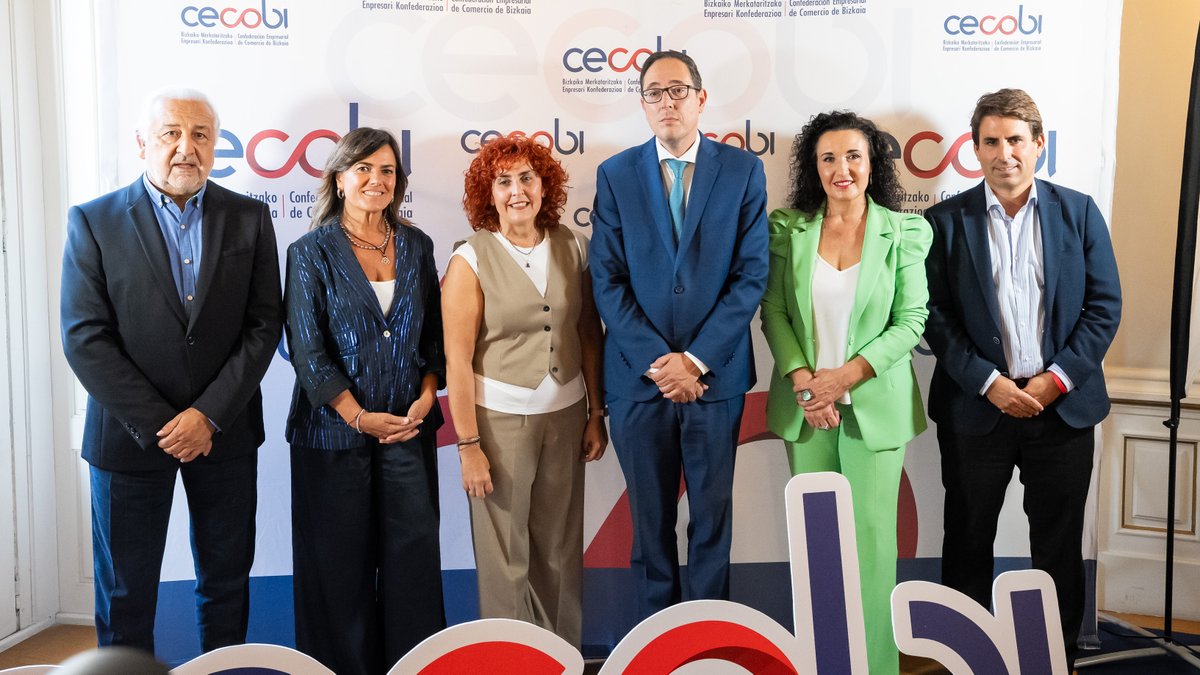 GUK_Com's tweet photo. ✨ Ayer acompañamos a @CecobiBizkaia , en la inauguración del evento 'Comercios de Bizkaia con Cinco Sentidos', cuyo objetivo es impulsar el comercio local de Bizkaia.

En esta ocasión, dimos apoyo a la Confederación Empresarial de Comercio de Bizkaia en la comunicación del evento y la gestión de medios para ampliar la difusión de esta iniciativa. 📣

Eskerrik asko por contar con GUK para este evento ! 🎉🥳
