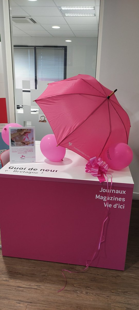 L'agence du Crédit Mutuel de Bretagne de Plougastel Daoulas soutient #octobrerose <a href="/Isabellebrajeul/">BRAJEUL ISABELLE</a> <a href="/Legouguec9/">Le Gouguec</a> <a href="/TeamPlougastel/">CCM-Ploug🅰️stel-D🅰️oul🅰️s</a> <a href="/relecq/">UT RELECQ-KERHUON</a>