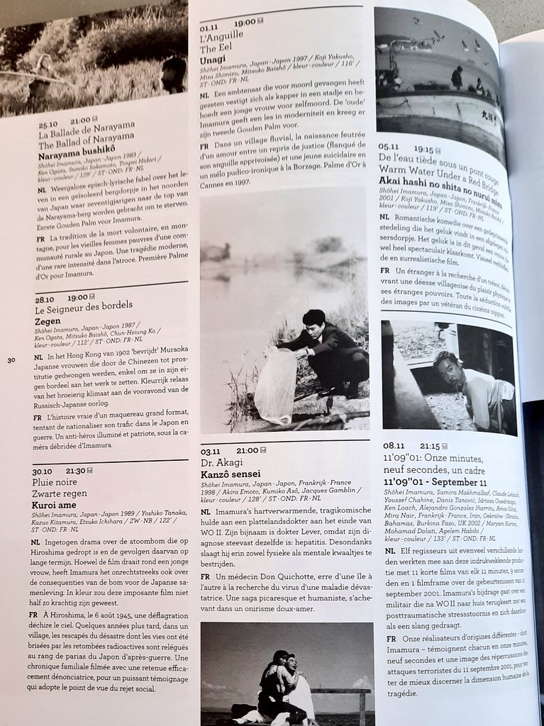 AdrienCarbonnet's tweet photo. À ne pas manquer / Niet te missen @Cinematekbe 15.09.23>08.11.23: Retrospective Shohei Imamura #今村昌平 (1926-2006).
https://t.co/mgtF9HvueP https://t.co/0MS8M3jaxd