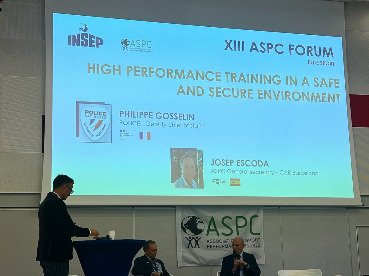 Insightful presentation by Philippe Gosselin, Police Deputy Chief of Staff for <a href="/PoliceNationale/">Police nationale</a> on securing a safe environment for major events.