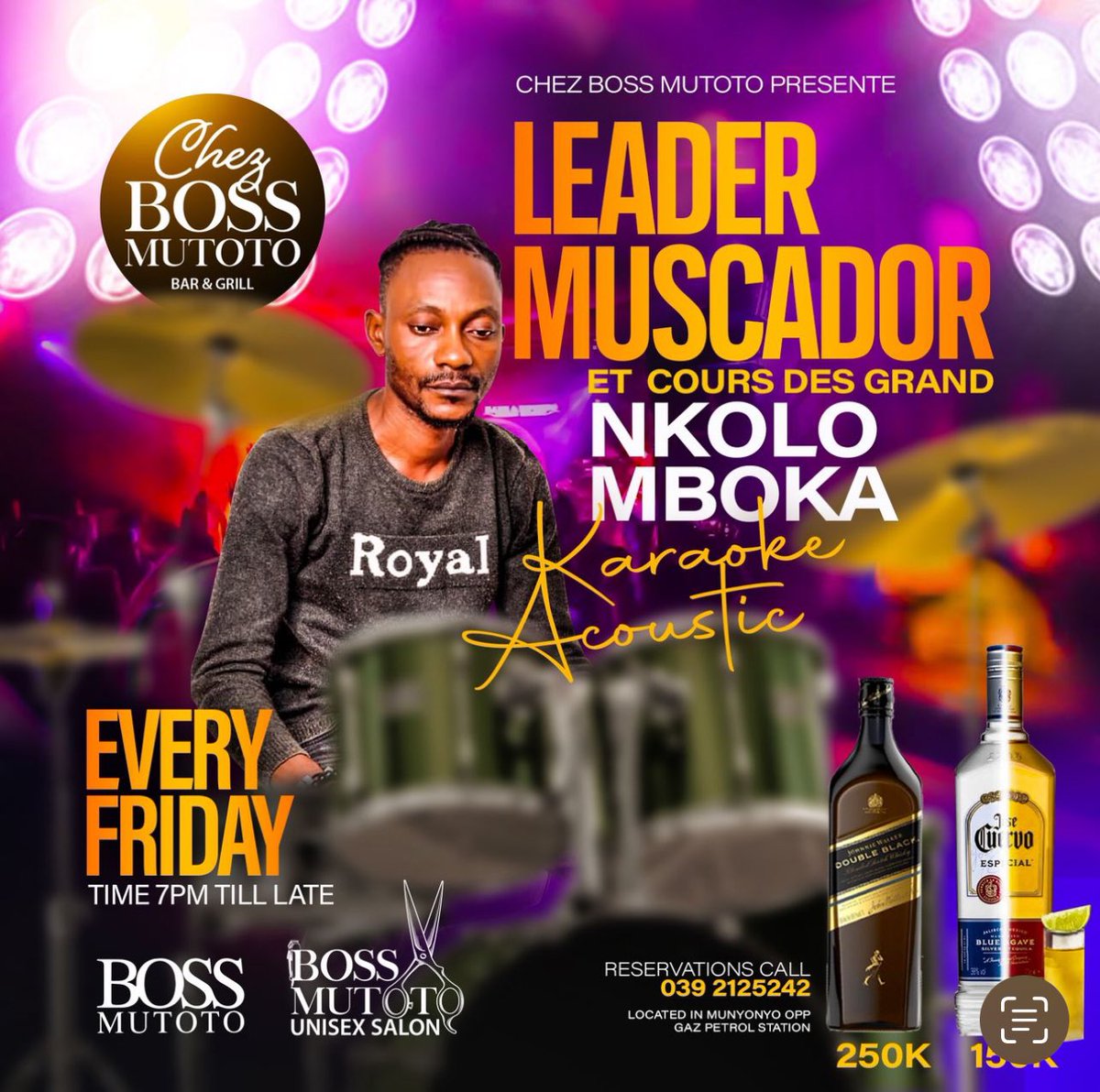 WilliamsBugeme's tweet photo. Live band happening tonight chez Boss Mutoto https://t.co/kVYKr8GjWt