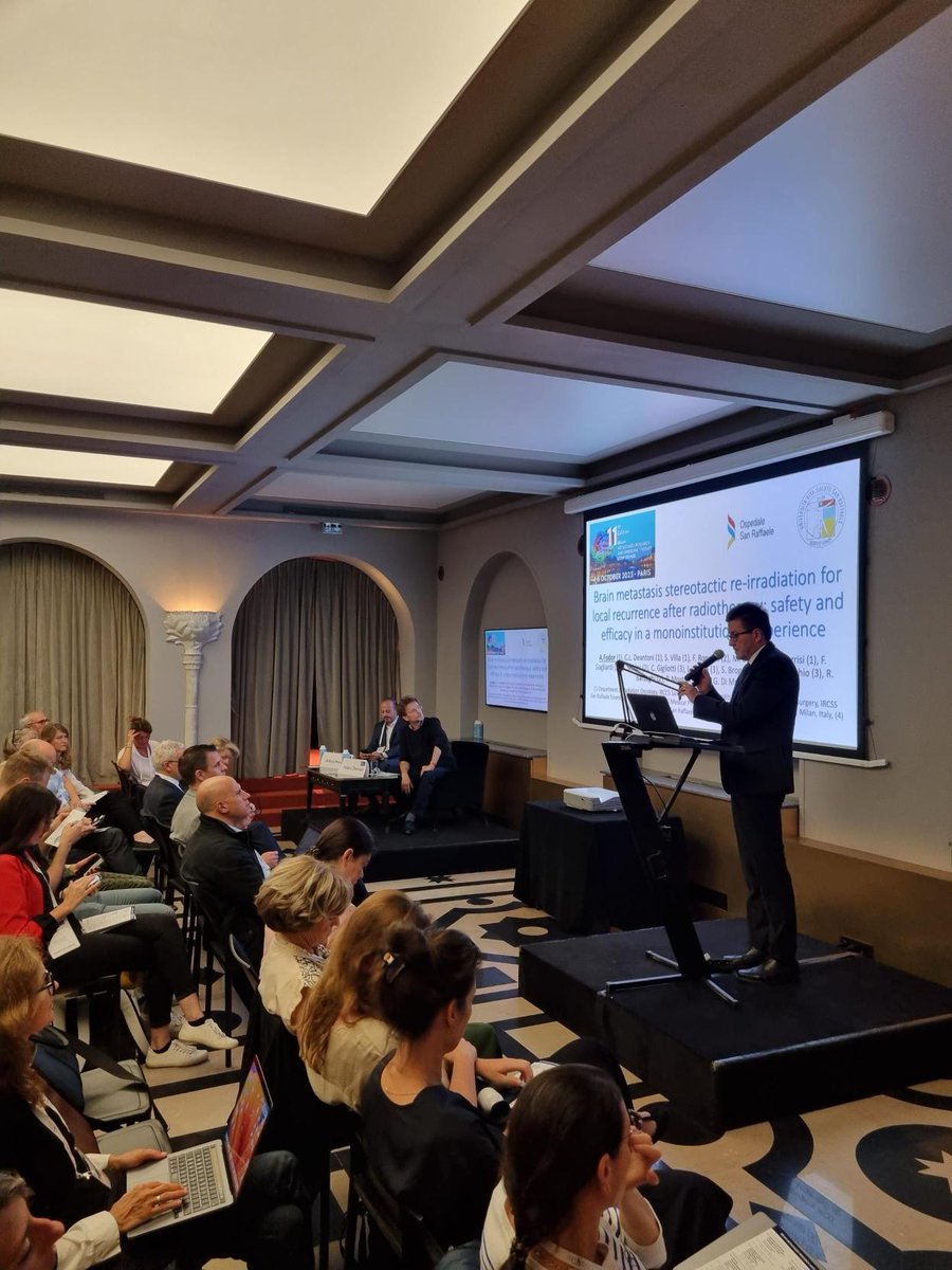 👋 Let's go for the last day of #BRAINMETS2023!

We start the day with the selected oral presentations, an exciting moment of exchange.

#metastatic #brainmalignancies #oncology #liquidbiopsies