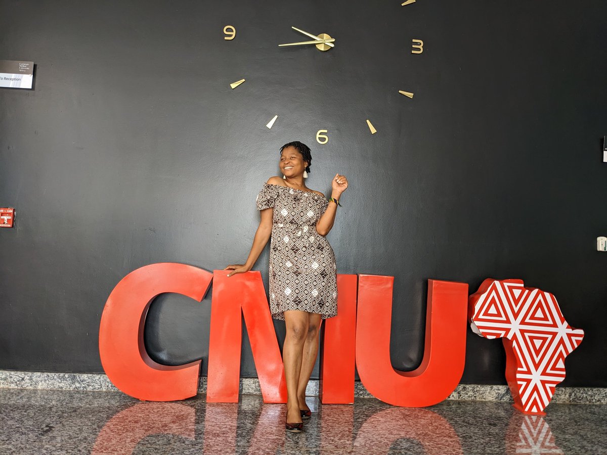 2nyiMonalisa's tweet photo. Feeling that Friday vibe as a @cmu_africa student, even though weekends are a myth in our world ๐๐
#TGIF #CMUStudentLife #cmu #technology #postgraduate https://t.co/zNSadpHtgI