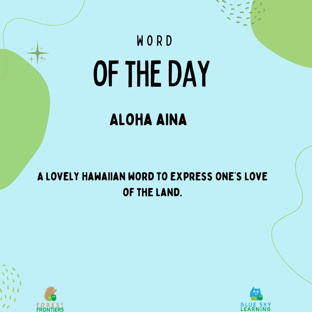 forestfrontier5's tweet photo. Word of the day! - One's love for the land. https://t.co/ZjIZOWPVoQ