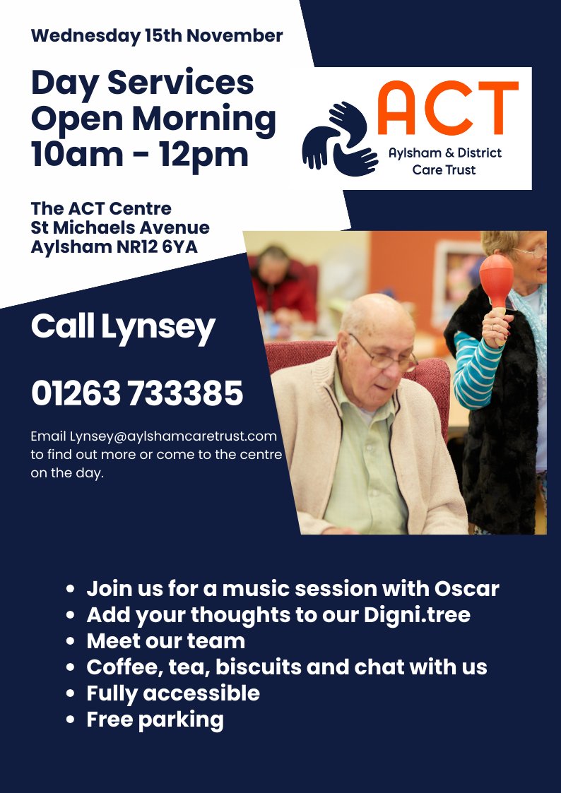 Please like and share .... our Day Services offers so much and we want as many people as possible to find out about us and what we may be able to offer.    #elderlycare #elderlydayservice #dayservicesfortheelderly #musictherapy #arttherapy #goodcompany