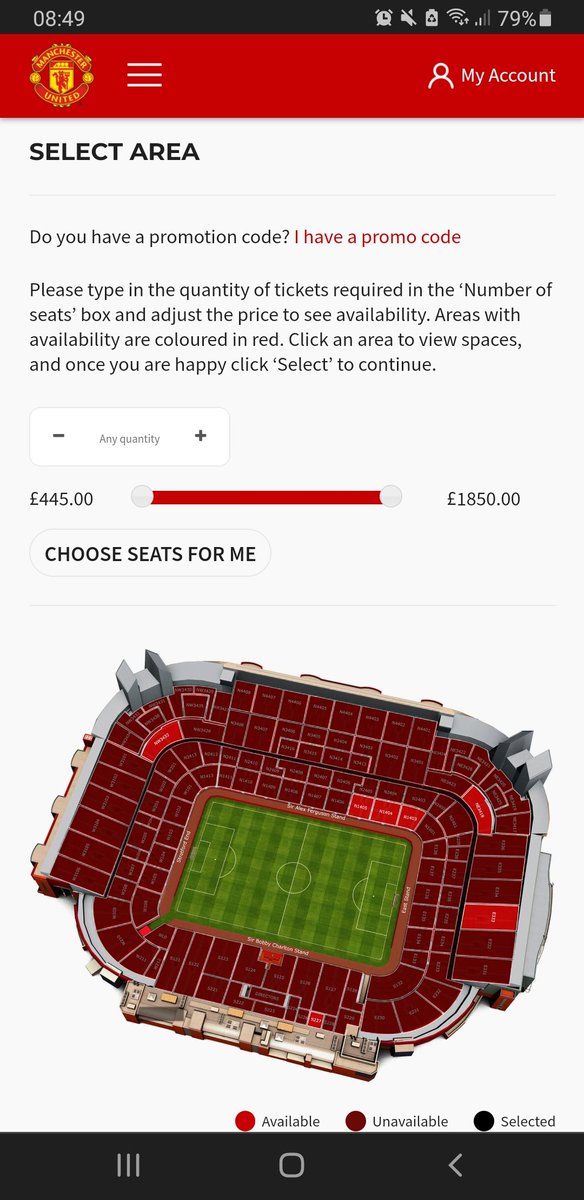 Just created a new email address as Curly Watts, 'signed for United' on their website, and was able to buy ticket in East Stand Tier 2 for the derby in 10 mins at an inflated price. Didnt cost me a penny to get to that stage and not a single check. #MUFC