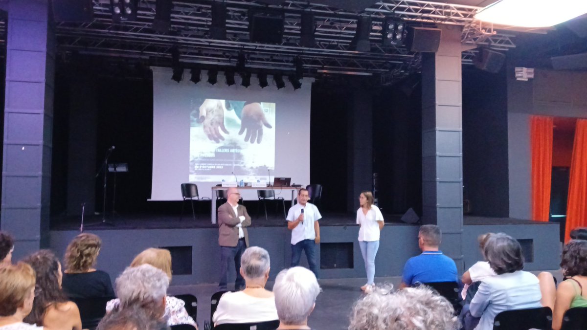 Inauguren les jornades Marc Ceron <a href="/cejfe/">CEJFE</a> Jordi Camps <a href="/jocarmart/">jordi camps</a> i Maria Villega @VilleMARIA