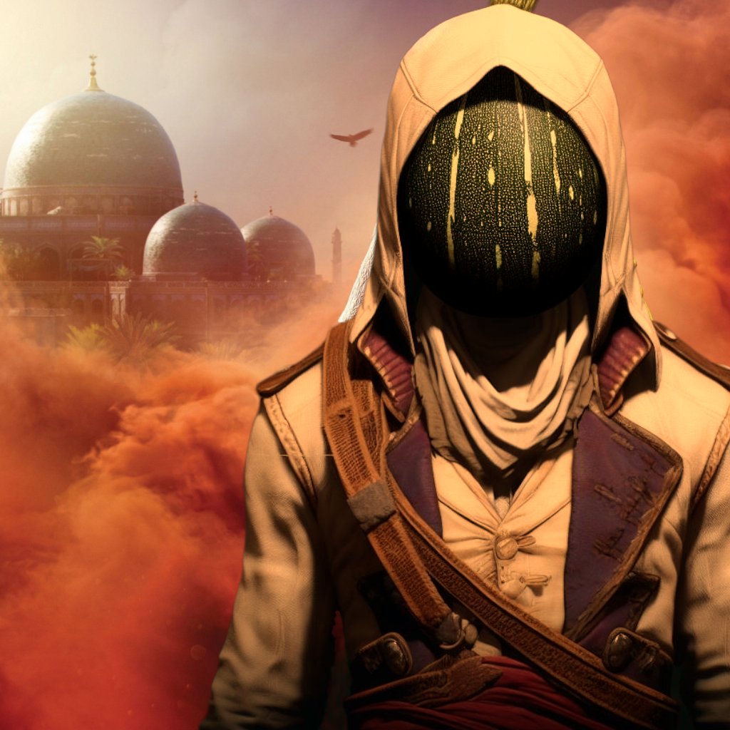 Kabayero's tweet photo. Una pregunta @Ubisoft_Spain @assassinsspain . Tengo la edición coleccionista de Mirage y dentro del contenido adicional que viene me he dado cuenta que falta lo más importante. ¿Donde habéis metido el código para la Skin de Cala-Basim? 🫣🫣🫣 https://t.co/uOXYrgGYIb
