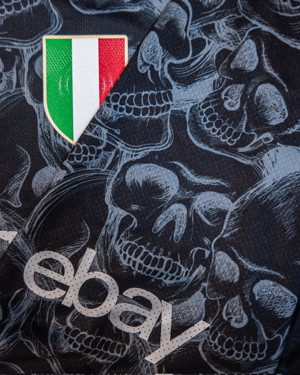 SSC Napoli is getting into the Halloween spirit with the release of their 23/24 Halloween kit.