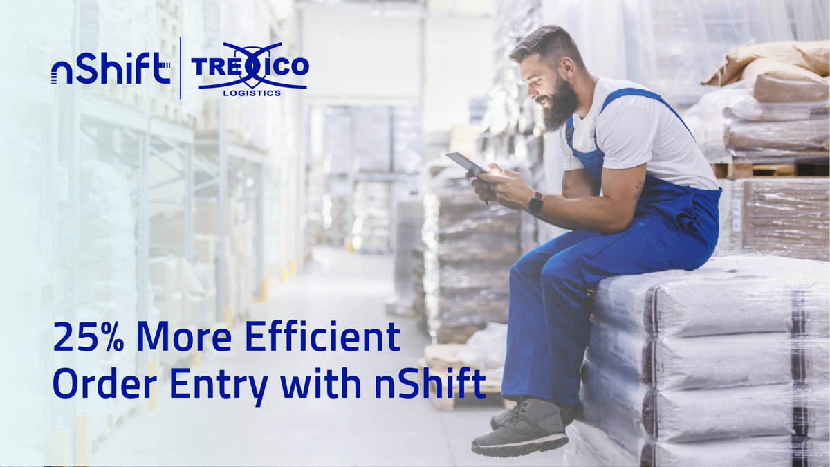 Netherlands-based #logistics provider Trexico has increased its order entry efficiency by 25% thanks to nShift. Our wide solution portfolio enabled Trexico to select a solution that has improved order efficiency by more than 25%: bit.ly/45djB4o