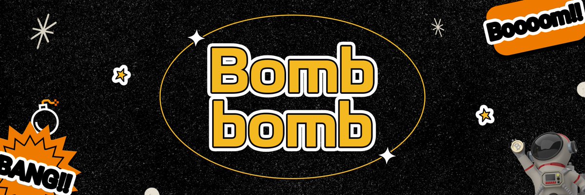 $Bombbomb meme
It's Start Now

Please Follow and RT

Good Luck!

Official Website: bombbomb.xyz