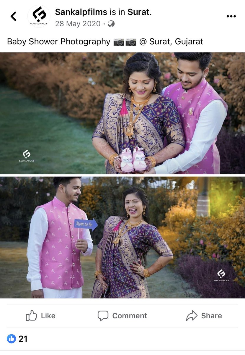 Balh2Quotes's tweet photo. Didi kuch toh sharam kar lo 

This is also stolen from a photo shoot that happened in 2020. 

Unless you are pregnant for two years now and got a plastic surgery to look like the person in your dp 

#BadeAchheLagteHain2 
#BadeAchheLagteHain3 https://t.co/Urzvql1g1N